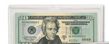 Load image into Gallery viewer, 5 DELUXE CURRENCY SLAB - REGULAR BILL - QTY 5 - Collectors Couch
