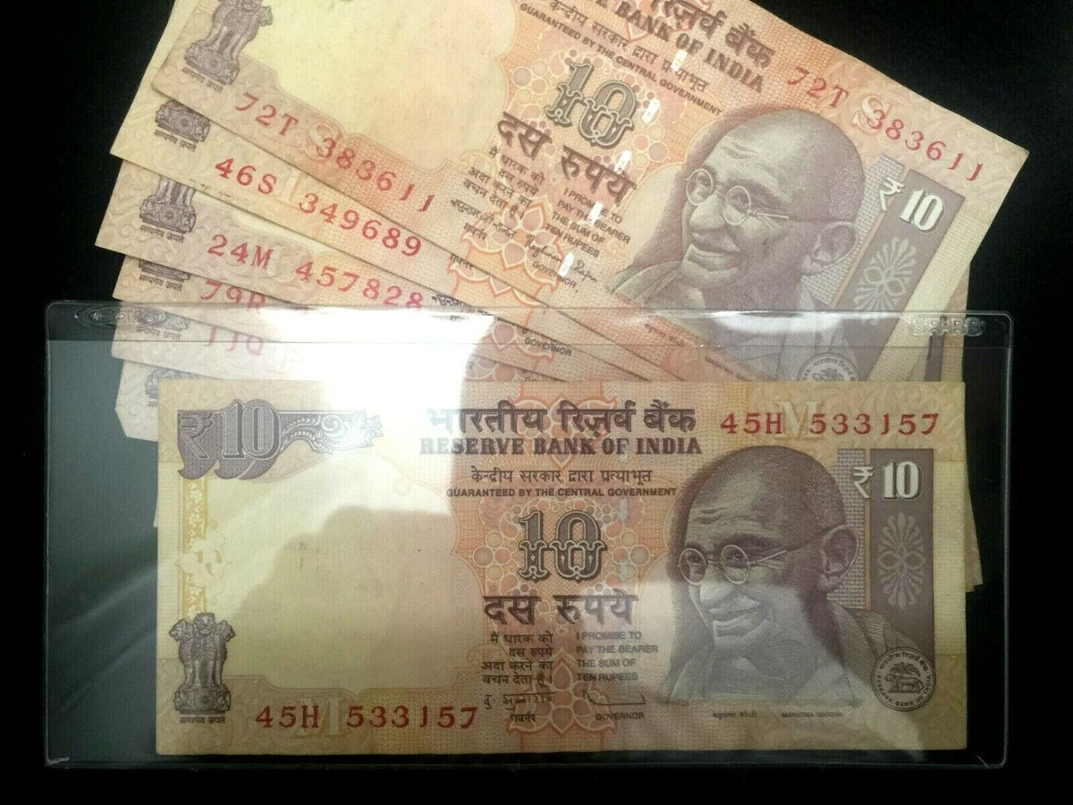 India 10 Rupees With Gandhi Picture Banknote World Paper Money Uncircu ...