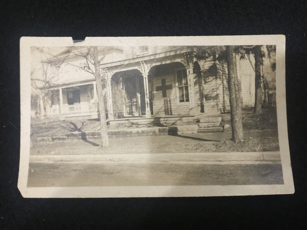 World War 1 Original Picture Of Old House - NOT Reproduction