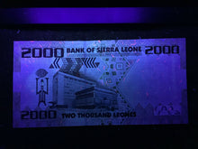 Load image into Gallery viewer, Sierra Leone Africa 2000 Leones 2010 Banknote World Paper Money UNC Currency