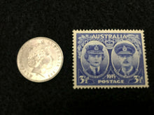 Load image into Gallery viewer, Australia Collection - Unsed Stamp &amp; 5 Cents Used Coin - Educational Item - Collectors Couch