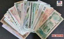 Load image into Gallery viewer, World Coin Lot - Australia, Japan, United Arab Emirates Plus A Bonus UNC Bill