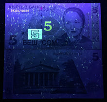 Load image into Gallery viewer, Kyrgyzstan 5 Som 1997 Banknote World Paper Money UNC Currency Bill Note - Collectors Couch