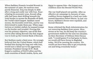 Iraq The Gulf War 25 Dinar - US-Led Coalition That repulsed Saddam In 1991
