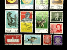 Load image into Gallery viewer, Germany Post WWII 1950&#39;s - 1970&#39;s Stamp Set - Vintage Post WWII Artifacts