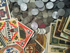 Clearance SALE Antique Very Rare Germany Coin Collection Lot & Bill - Collectors Couch