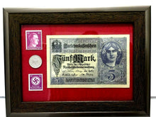 Load image into Gallery viewer, Historical Antique- German 1/2 SILVER Coin 1914 - 5 Mark 1917 - 100 Years Old - Collectors Couch