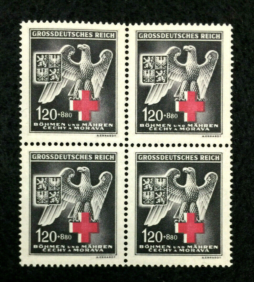 Rare Old Authentic WWII Black Eagle German Unused Stamps Historical Artifact WW2 - Collectors Couch