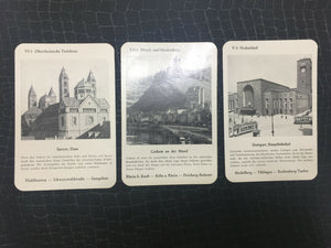 Authentic Antique Very Rare Old German Complete Card Set of 36 Cards in Box - Collectors Couch