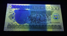 Load image into Gallery viewer, Rwanda Africa 100 Francs Banknote World Paper Money UNC Currency Bill Note - Collectors Couch