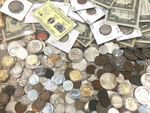 ✯ESTATE SALE ANTIQUE US COINS ✯ SILVER DOLLAR BILL & BULLION✯24K GOLD PLT COIN - Collectors Couch