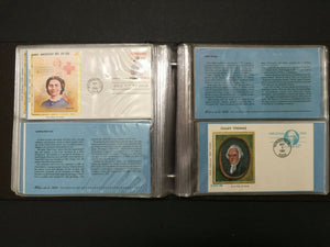 First Day Of Issue 1980s 44 Issues With Description Cards - A Historical Album