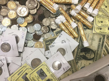 Load image into Gallery viewer, ✯ESTATE SALE ANTIQUE US COINS ✯ SILVER DOLLAR BILL &amp; BULLION✯24K GOLD PLT COIN - Collectors Couch