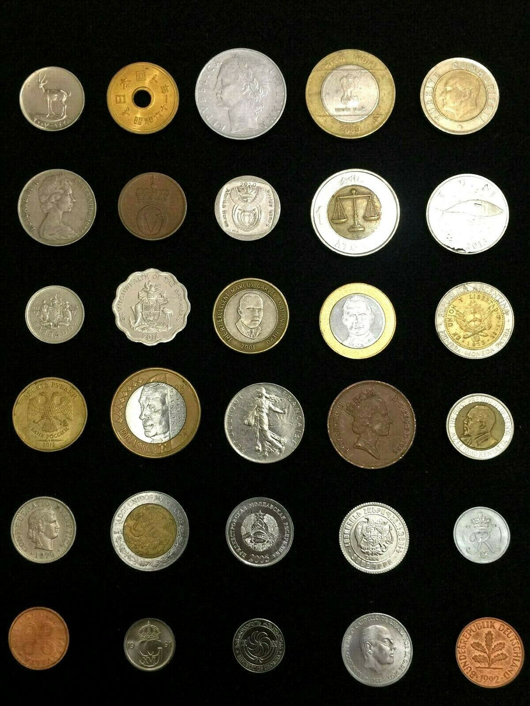 World Coins From 30 Different Countries-Classic Coins Not Found in Cheap Hoards