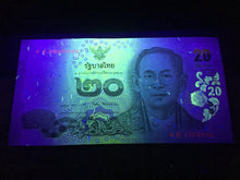 Load image into Gallery viewer, Thailand 20 Baht King Rama Banknote World Paper Money UNC Currency Bill Note
