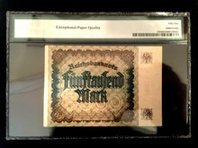 Load image into Gallery viewer, Antique Rare Historical 5000 German Marks 1922 -  PMG Certified UNC EPQ - Collectors Couch
