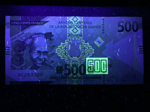 Guinea 500 Francs 2018-2019 Banknote World Paper Money UNC Bill Note