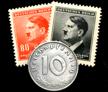 Load image into Gallery viewer, Authentic Rare Old WWII German 10 Cent Coin Military Army Collection &amp; Stamps