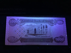 IRAQ 1000 Dinars Year 2018 World Paper Money UNC Bill