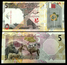 Load image into Gallery viewer, Qatar 5 Riyal 2020 Banknote World Paper Money UNC Currency Bill Note