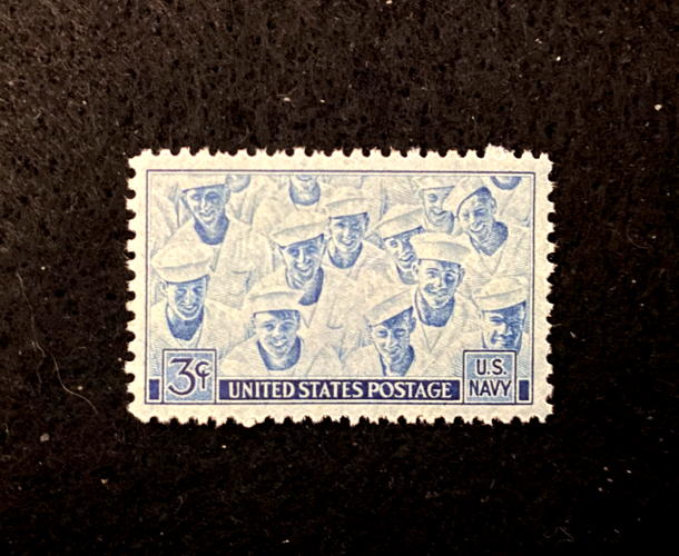 US 3 Cent US Navy Postage Stamp 1945 Mint - Collectors Couch