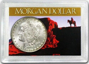 Morgan Silver Dollar Frosty Case For Secure Presentation & Display - Collectors Couch