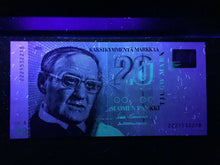 Load image into Gallery viewer, Finland 20 Markka P-123 Pre-Euro Banknote World Paper Money UNC Currency Bill