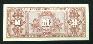 1944 WWII Germany Allied Occupation Military Currency 100 Mark Banknote - S012 - Collectors Couch