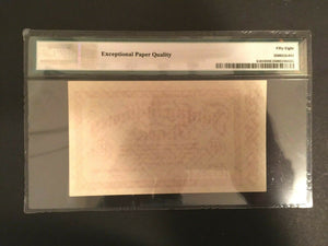 Antique Rare Historical 50 MILLION Mark Berlin 1923 - PMG About UNC EPQ - Collectors Couch