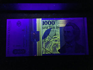 Romania 1000 Lei 1993 Banknote World Paper Money UNC Currency Bill Note - Collectors Couch