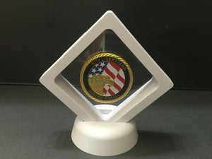 World Trade Center,Gold Plated Coin,September 11,Memory Token 9/11 & Frame
