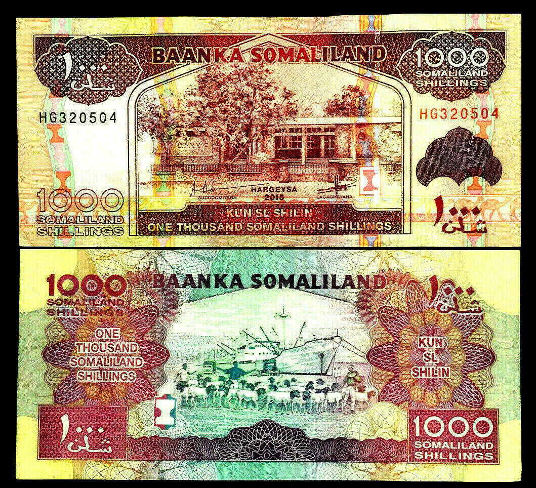 SOMALILAND 1000 SHILLING Year 2015 Banknote World Paper Money UNC Currency Bill