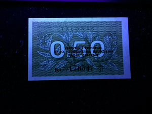 Lithuania 0.50 Talonas 1991 Banknote World Paper Money UNC Currency Bill Note - Collectors Couch