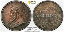 Load image into Gallery viewer, 1897 South Africa Shilling PCGS AU Details - Rare Historical Certified Artifact