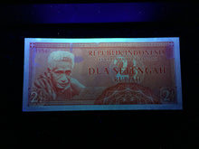 Load image into Gallery viewer, Indonesia 2 1/2 Rupiah 1956 Banknote World Paper Money UNC Currency Bill Note - Collectors Couch