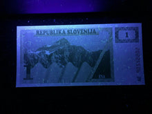 Load image into Gallery viewer, Slovenia 1 Tolar 1990 Banknote World Paper Money UNC Currency Bill Note