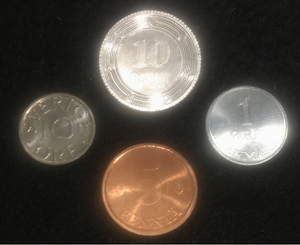 World Coin Lot - Denmark, Finland, Sweden, Armenia & A Bonus UNC Bill