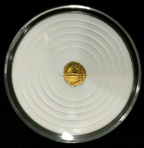 1881 India Travancore Gold Viraraya Fanam VF - A Rare Historical Artifcat - Collectors Couch