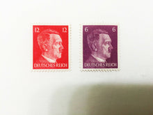 Load image into Gallery viewer, German Rare 2 Rp Coin with Stamp &amp; 100 Mark Bill in Disp frame