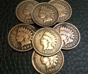 One Indian Head Penny **100 Years Old** Great piece of History!