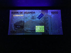 Uganda 1000 Shillings Banknote World Paper Money UNC Currency Bill Note - Collectors Couch