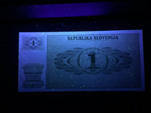 Load image into Gallery viewer, Slovenia 1 Tolar 1990 Banknote World Paper Money UNC Currency Bill Note