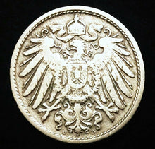 Load image into Gallery viewer, Historical Antique- German 10 Pfennig Coin with Famous 40pf Purple Unused Stamp