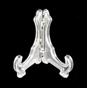 Clear Coin Display Stand - Put Your Coin Collection On Display - QTY 10 - Collectors Couch