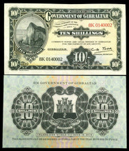 Load image into Gallery viewer, Gibraltar 10 Shilling 2018 Banknote World Paper Money UNC Currency Bill Note