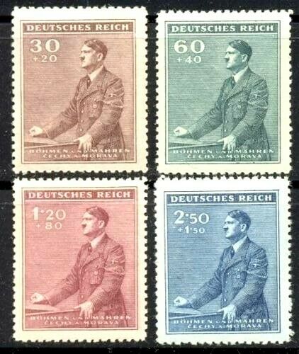 Rare Old Antique Authentic WWII Unused Hitler Stamp Collection - Collectors Couch