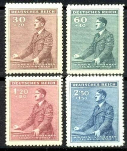 Rare Old Antique Authentic WWII Unused Hitler Stamp Collection - Collectors Couch