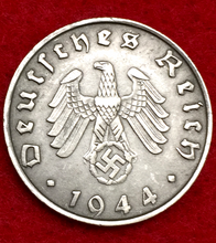 Load image into Gallery viewer, Rarest Old WWII German War 10 Cent Coin Military Army Collection Army 1944 D-Day