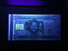 Load image into Gallery viewer, ERITREA 20 Nakfa 2012 Banknote World Paper Money UNC Currency - Collectors Couch