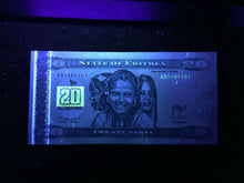 Load image into Gallery viewer, ERITREA 20 Nakfa 2012 Banknote World Paper Money UNC Currency